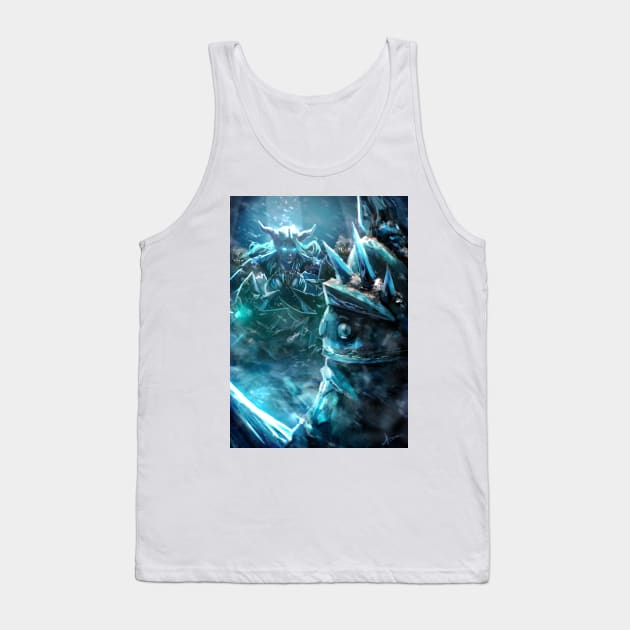 Lich King battle (World of Warcraft) Tank Top by Chocoraptor